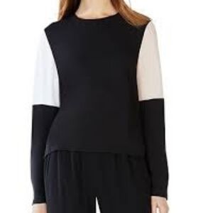 BCBGMAXAZRIA open back blouse, XS